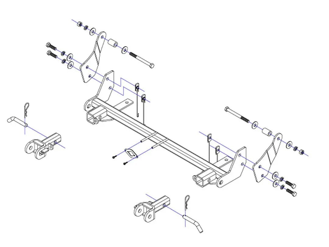 ROADMASTER Mounting Bracket (Part Number 14443) for Secure and Reliable Equipment Installation by ROADMASTER