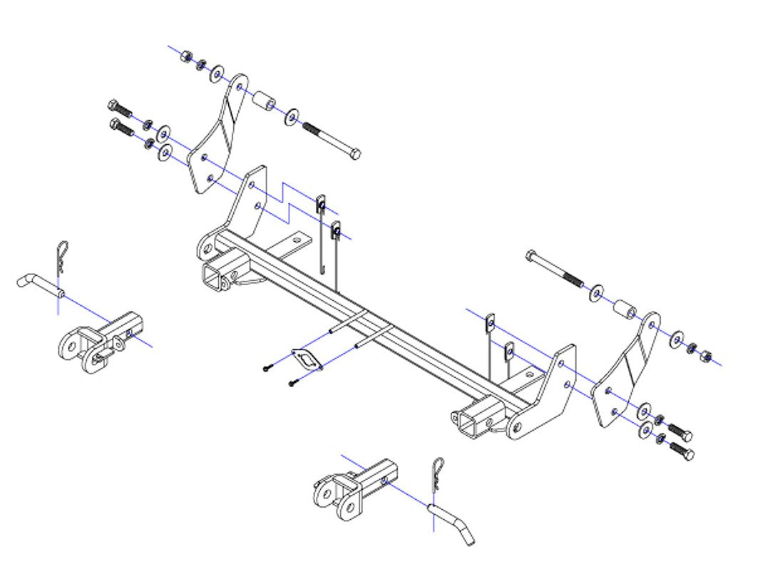 ROADMASTER Mounting Bracket (Part Number 14443) for Secure and Reliable Equipment Installation