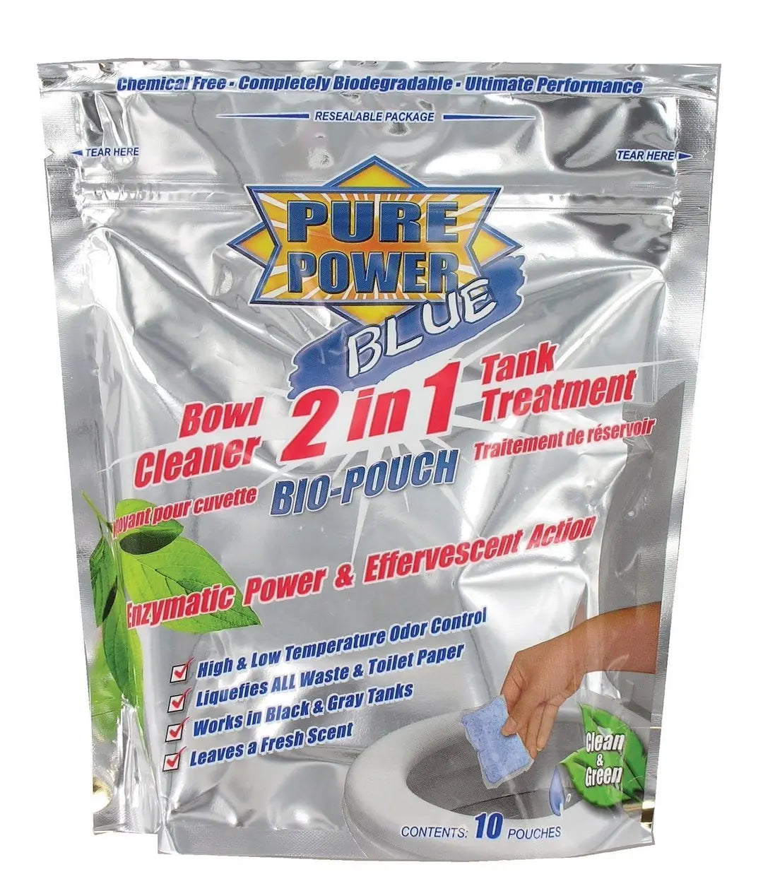 Valterra LLC V23020 PP Blue 2N1 Drop-Ins - 10 Pack