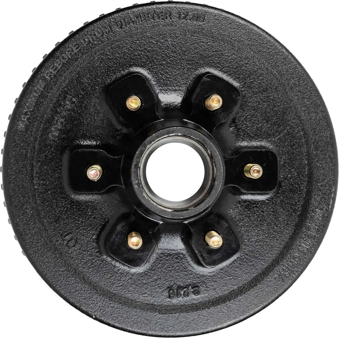 ULTRA FAB 48979501 6K Hub and Drum Assembly – 6 x 5.5 inch with 1/2'-20 Thread and 12 Inch Diameter