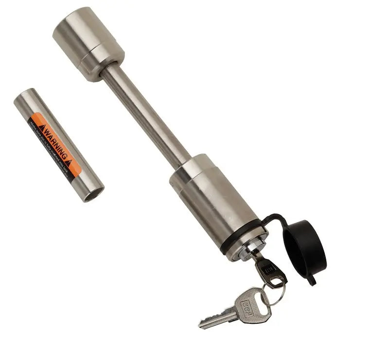 Bulldog/FULT SS 5/8-inch Hitch Lock - Heavy Duty Trailer Security Lock