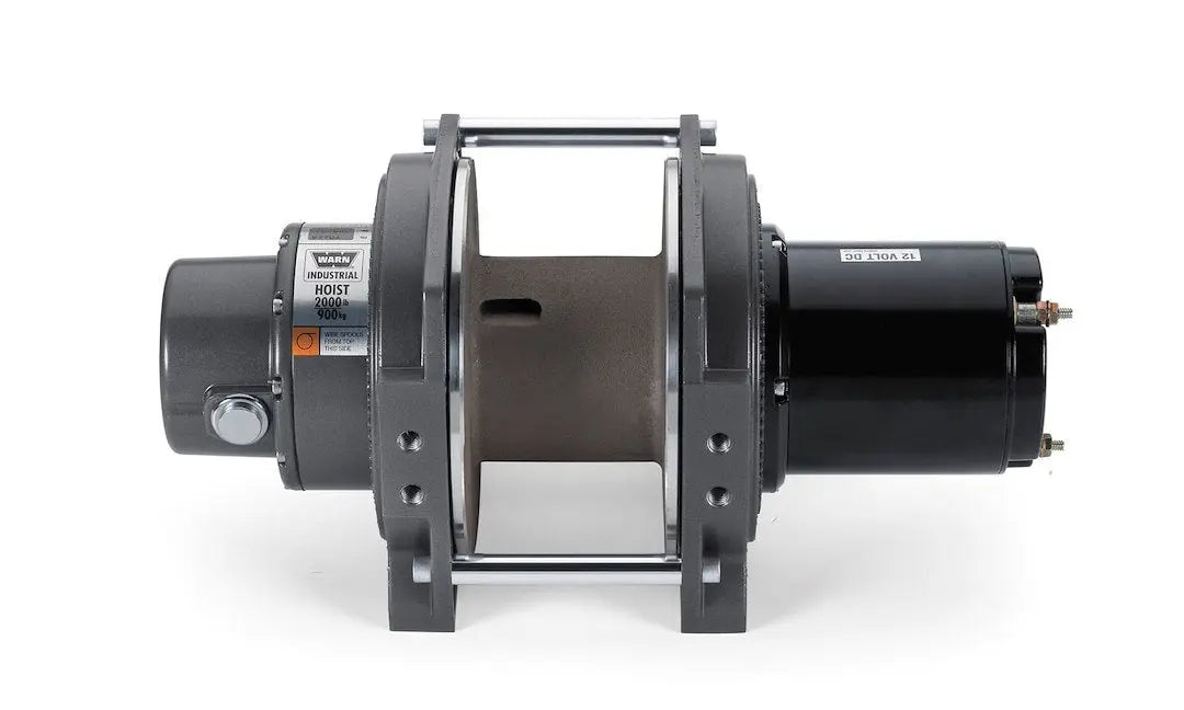 WARN Industries DC2000LF12V Winch with 4.8 HP Motor