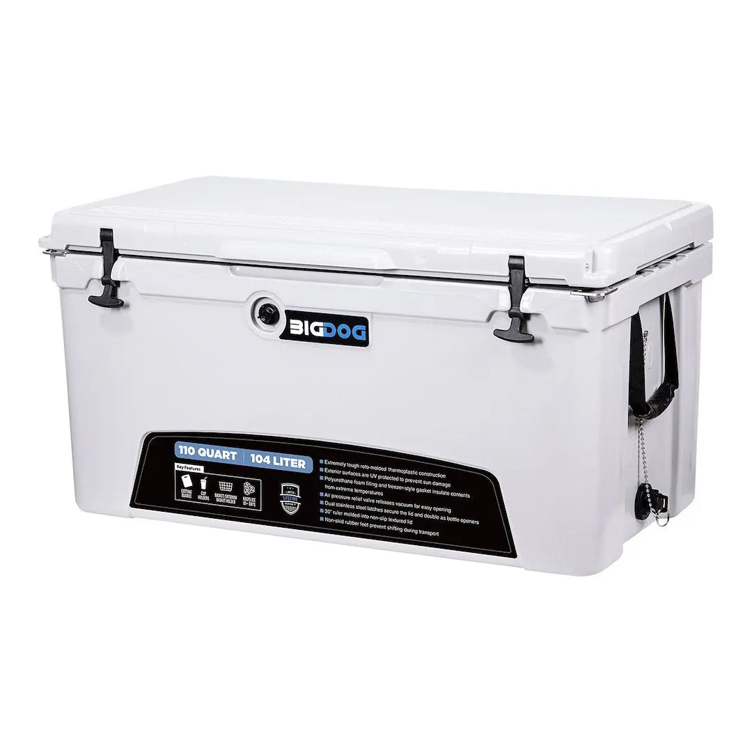 Husky Towing BDC110 110 Quart Cooler with Accessories for Outdoor and Travel Use