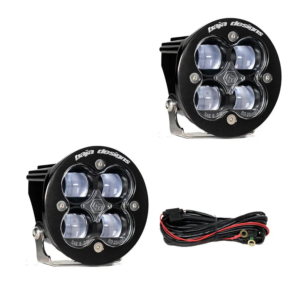 BAJA DESIGNS Squadron-R SAE LED Auxiliary Light Clear - Part #247802