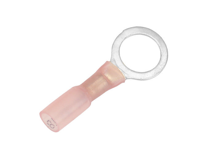 PACER HS Ring Terminal 22-18 AWG, 3/8 Inch Ring Size, Pack of 100 – Reliable Electrical Connection