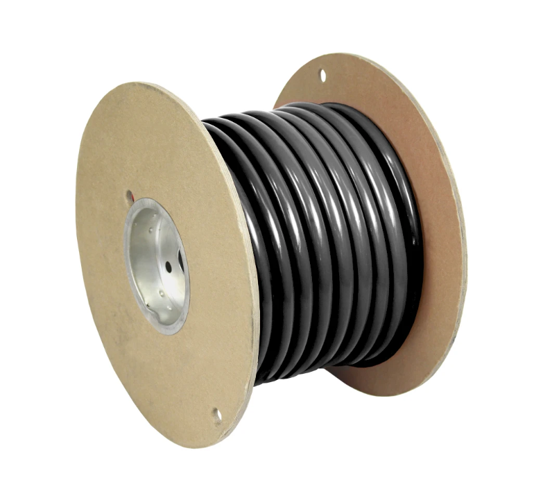 PACER WUL20BK50 2/0 AWG UL Black TC Wire, 50-Foot Roll