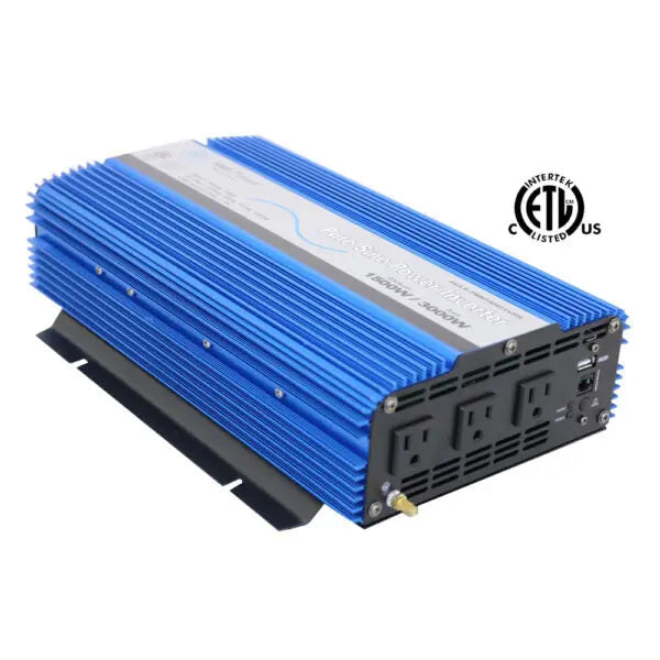 AIMS Power 1500W Pure Sine Wave Inverter - Reliable Power Conversion for Off-Grid and Emergency Use