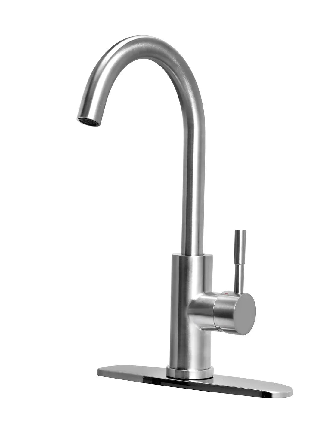 DURA FAUCET Streamline Gooseneck RV Kitchen Faucet - Part Number FMK531LKSN
