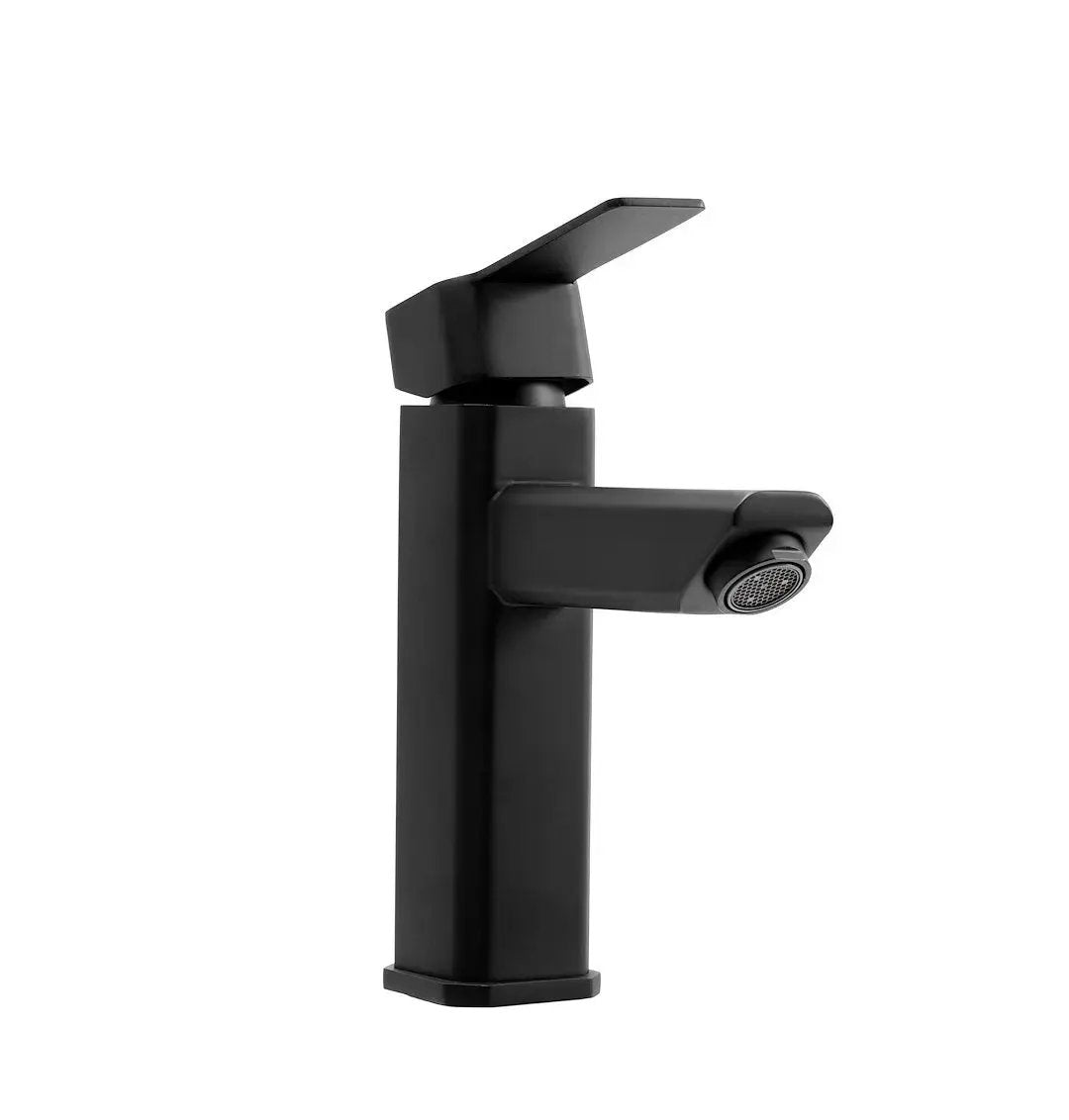 DURA FAUCET FML803LQMB Modern Angular RV Lavatory Faucet by DURA FAUCET