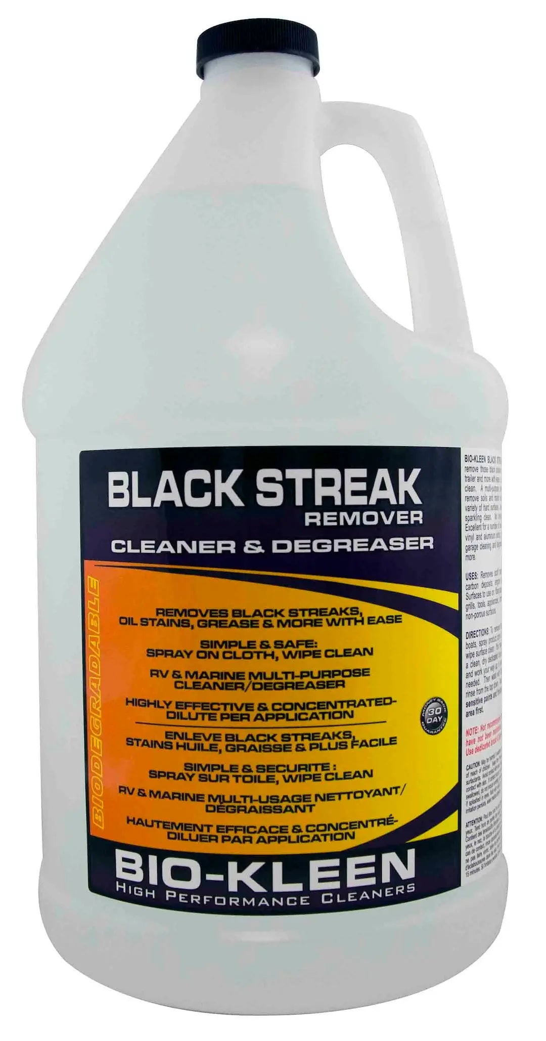 Bio-Kleen Black Streak Remover 1 Gallon - Effective Exterior Surface Cleaner