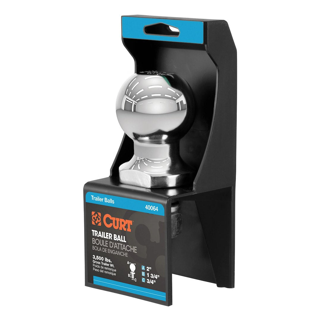 Curt Manufacturing Trailer Ball Part 40064 for Heavy-Duty Towing
