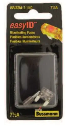 BUSSMANN BPATM15ID 2-Pack Easy ID Fuse for Reliable Circuit Protection
