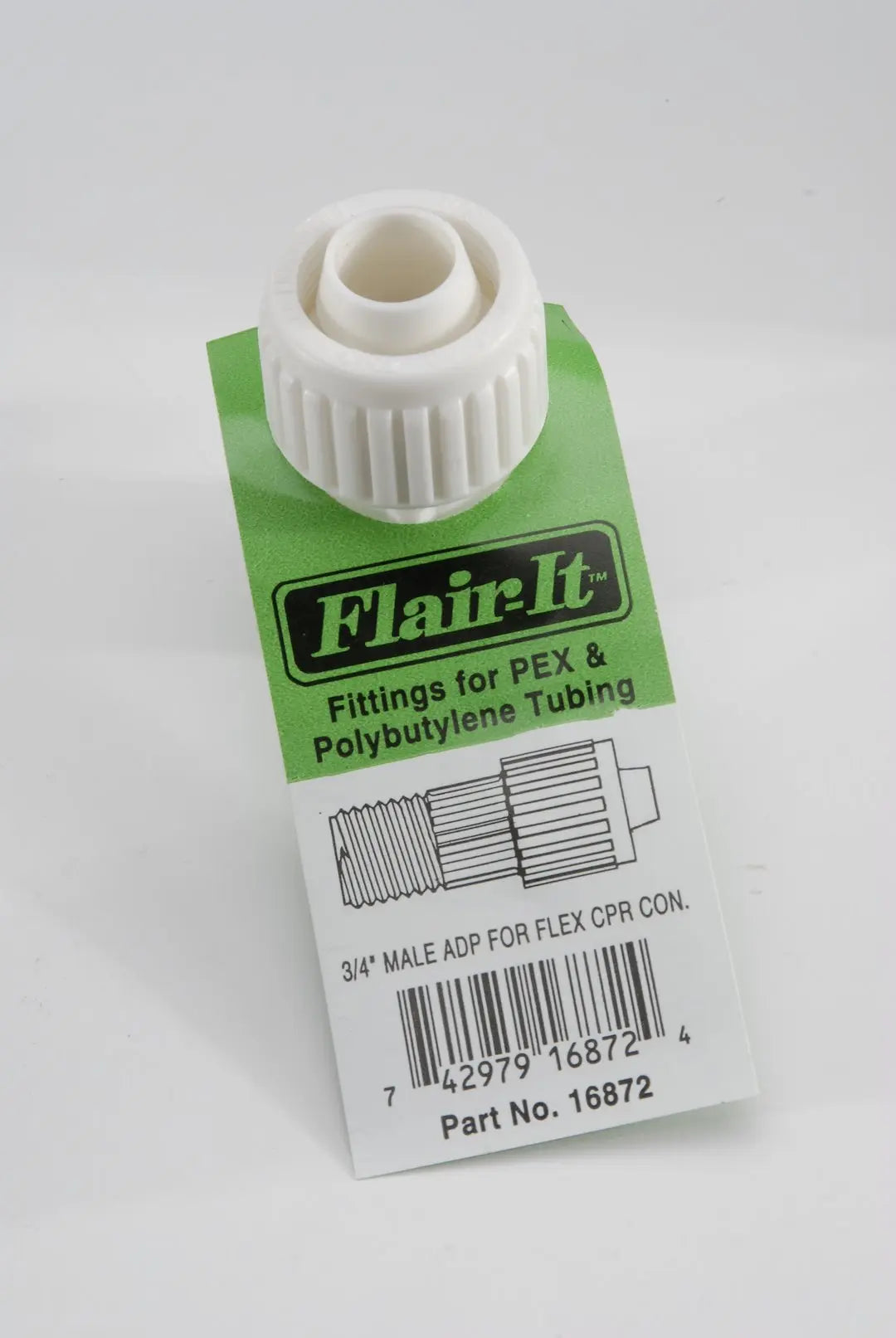 Elkhart Supp 1PC 3/4 x 3/4 Adapter - Durable Pipe Fitting for Industrial Use