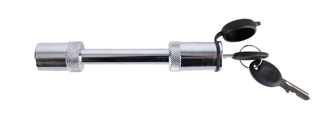 JR Products Hitch Pin Lock Chrome 1/2" x 2-3/4" for Secure Trailer Connection