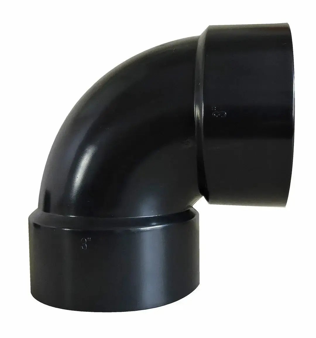 Valterra LLC D502878C 3' Short Turn 90 Degree Hub DWV by VALTERRA LLC