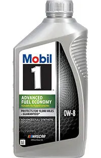 Mobil 1 0W-8 Synthetic Motor Oil - Part Number 127876