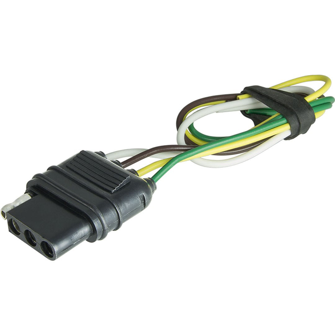Husky Towing 13190 4-Wire Flat Car End Trailer Connector