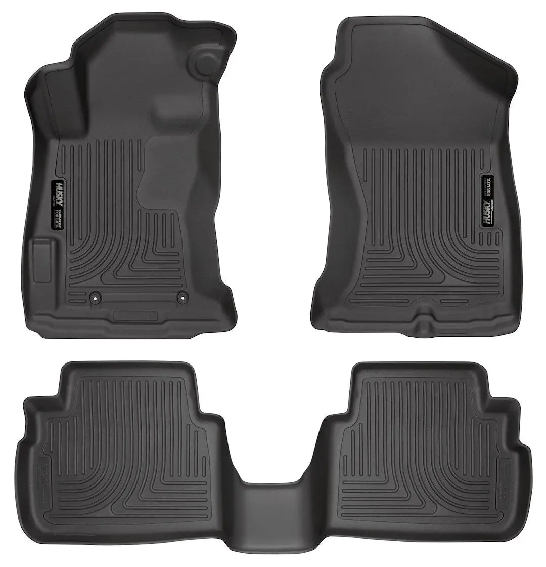 HuskyLiner WB Front and Second Row Floor Mats for Subaru Impreza and Crosstrek 2017-2022