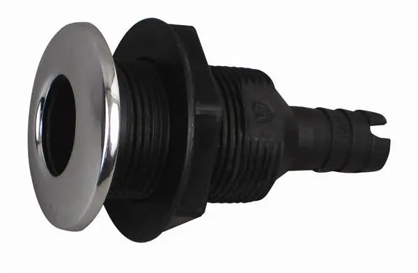 Attwood Mari WS-THULL Plas SS Cap 5/8 inch - Durable Marine Thru-Hull Fitting