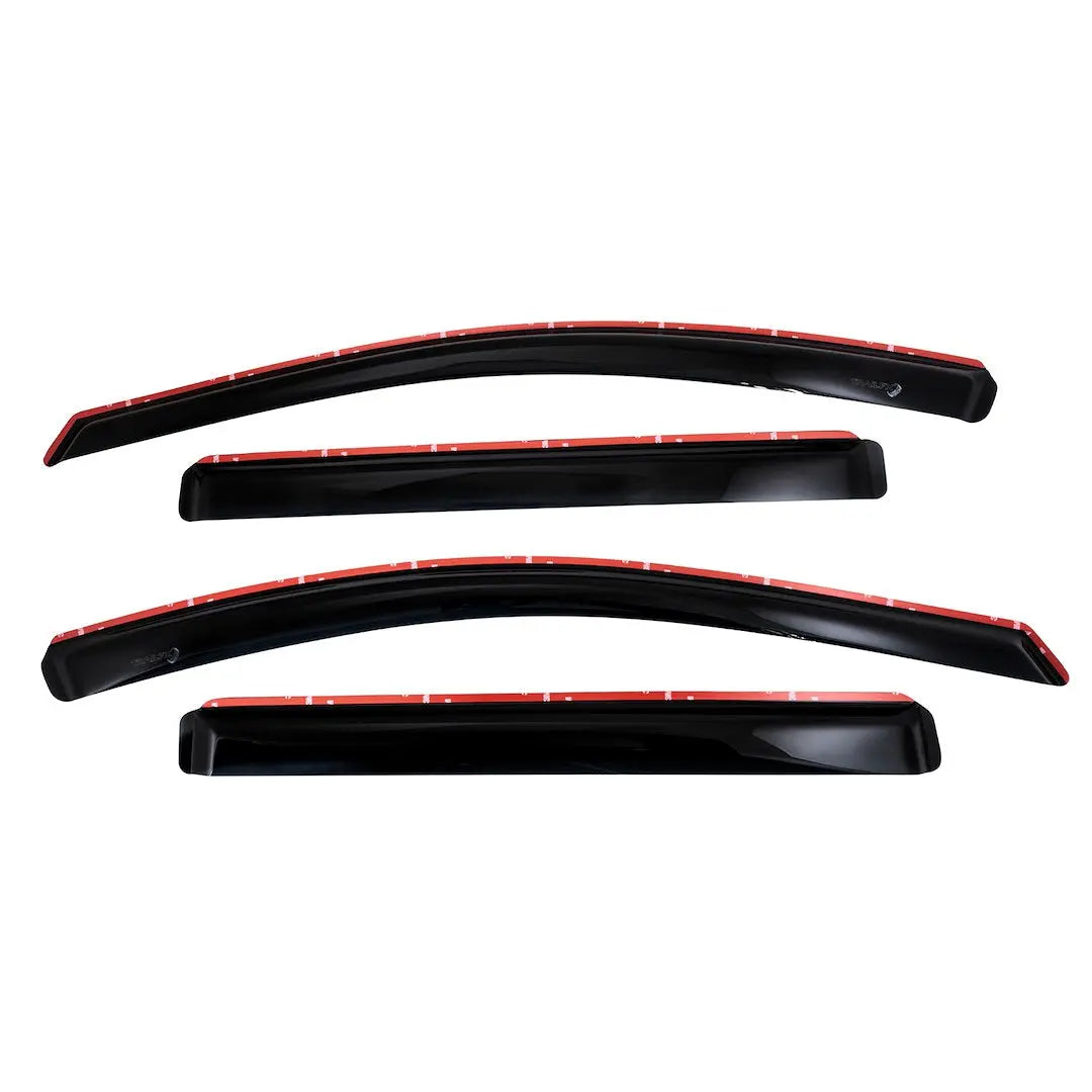 TRAILFX T844812IC In-Channel Window Vents Smoke 4-Piece for GMC Terrain (2018-2025)