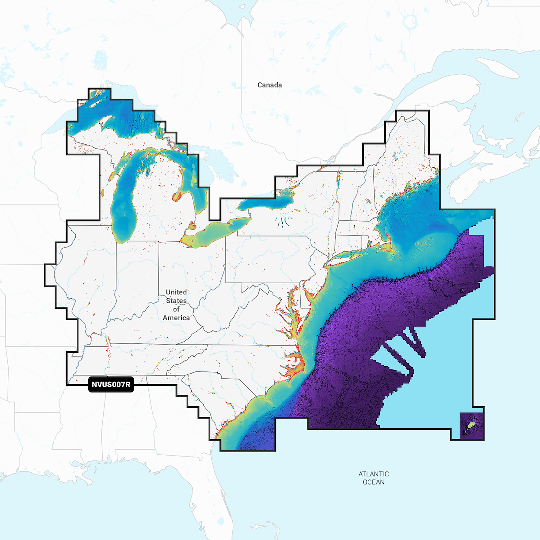 Garmin Carto U.S. East Navigation Map – Part Number 010C129100
