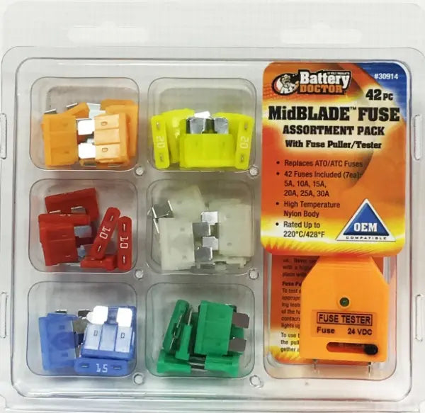 Wirthco Midblade 42-Piece Fuse Kit (Part #30914)