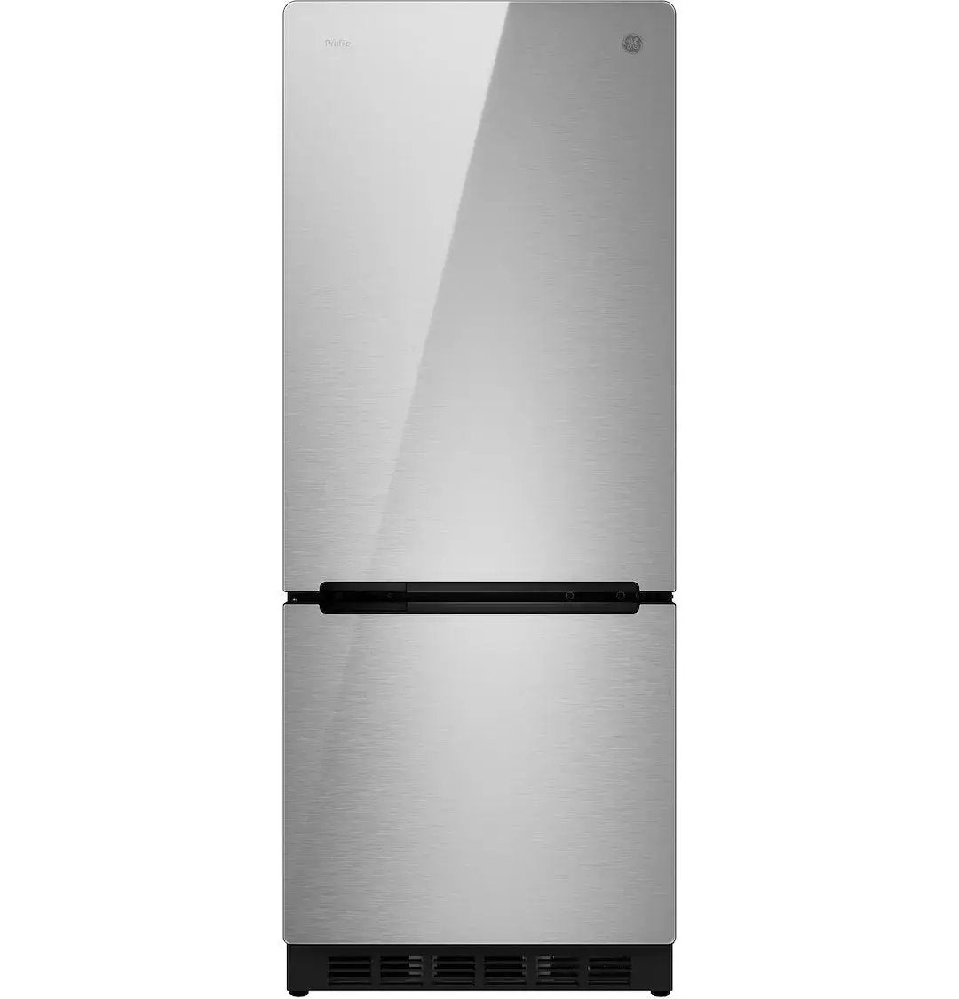 GE Appliance Profile 10.0 Cu. Ft. 12V DC Bottom Freezer Refrigerator - PBV10R5VSS by GE APPLIANCE