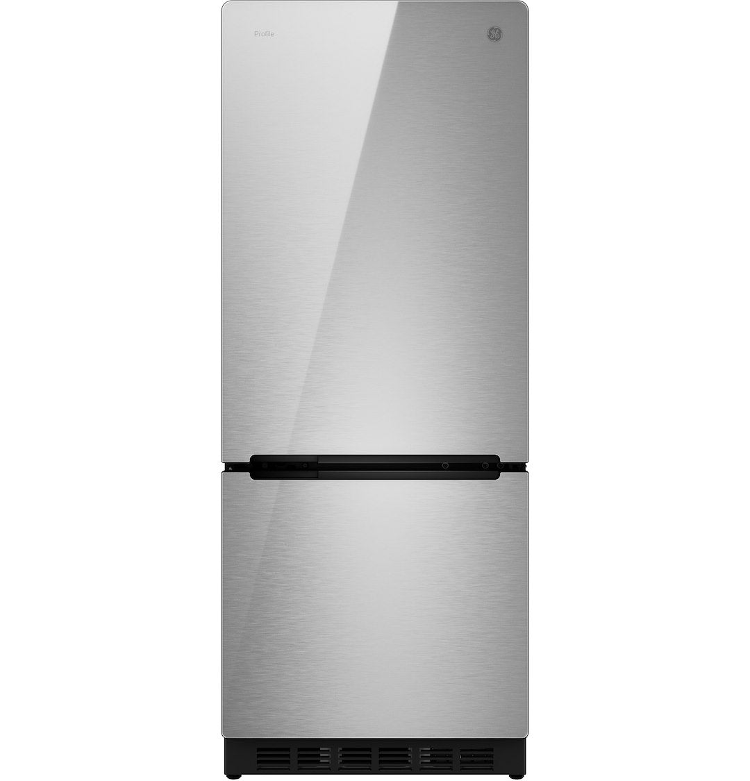 GE Appliance Profile 10.0 Cu. Ft. 12V DC Bottom Freezer Refrigerator - PBV10R5VSS