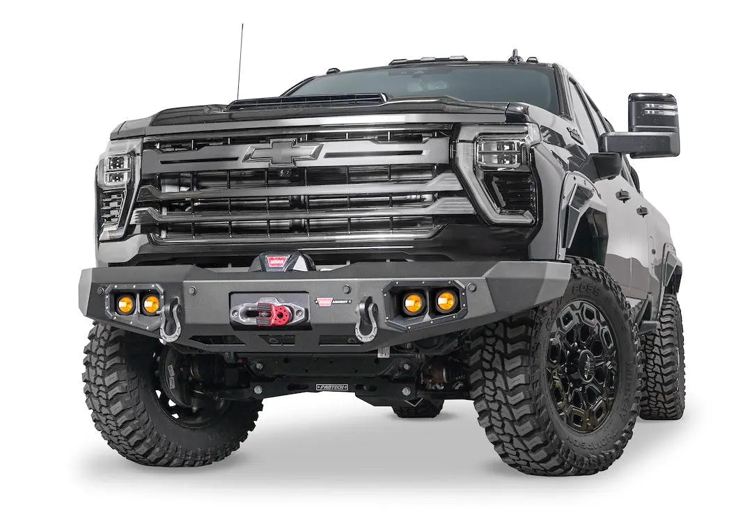 WARN Industries Ascent Front Bumper for Chevrolet Silverado HD