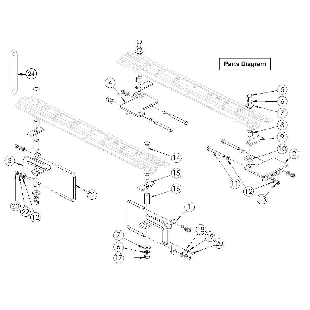 Husky Towing RAM 3500 All '13-'17 Install Kit - Compatible with 2013-2022 Ram 3500 Models