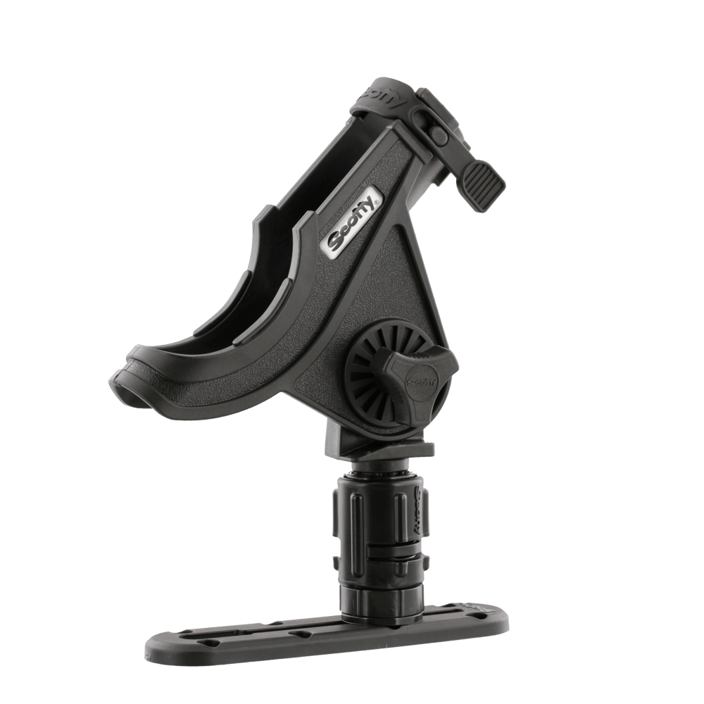 SCOTTY Inc. Baitcaster/Spin Rod Holder with Black Truck Mount (Part #0282BK)