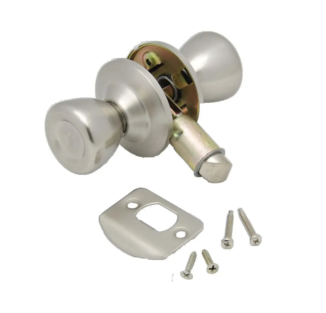 AP Products Passage Knob SS - Durable Stainless Steel Door Hardware