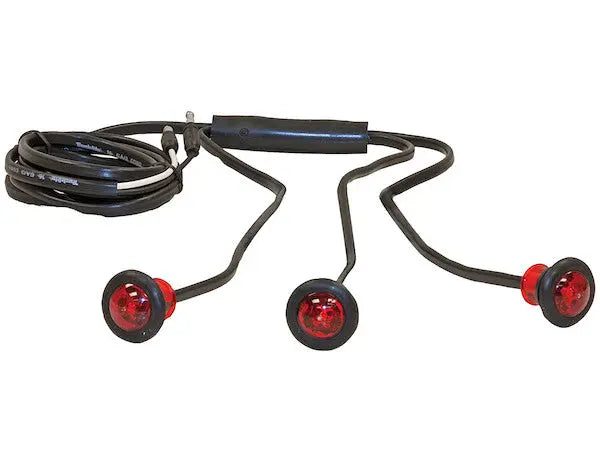 Buyers Prod Light ID Marker (9) LED Red 3/4 inch - Durable Vehicle Identification Light