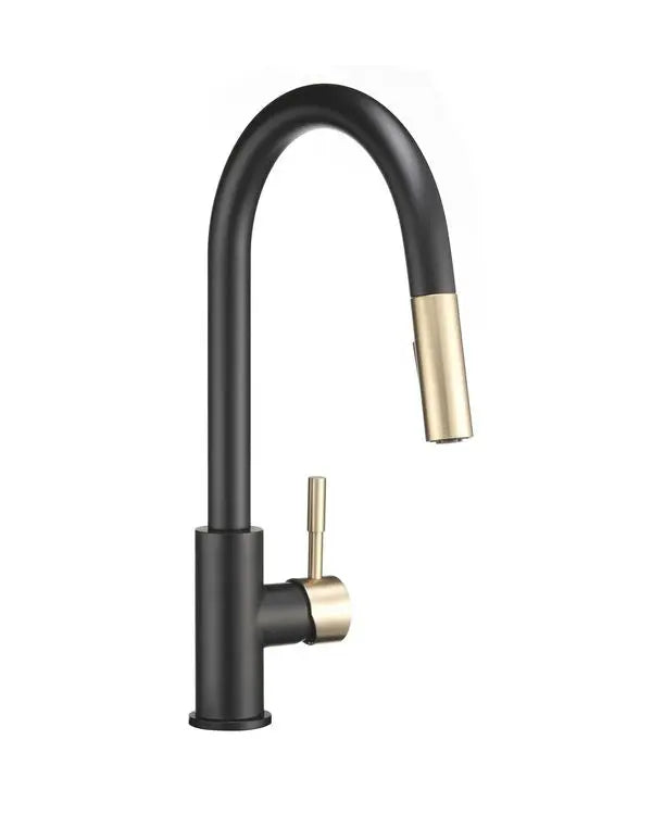 DURA FAUCET DFMK530SLK Pull-Down Kitchen Faucet with Modern Design
