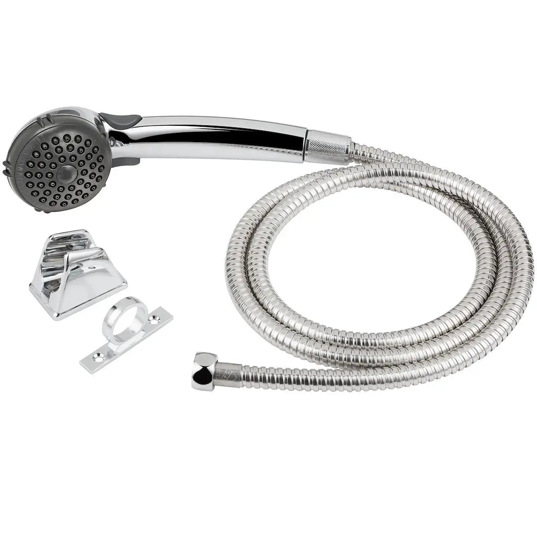 Dura Faucet DFSA400KCP Single Shower Wall and Hose with Chrome Finish