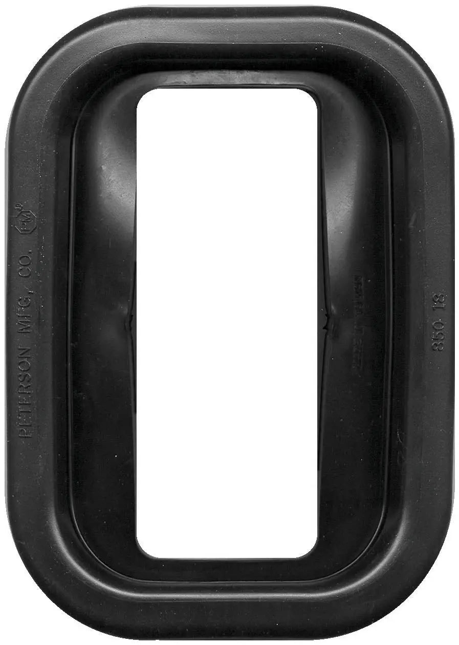 Peterson Manufacturing Grommet Rectangular PVC Rubber Flush Mount 6.29' x 4'