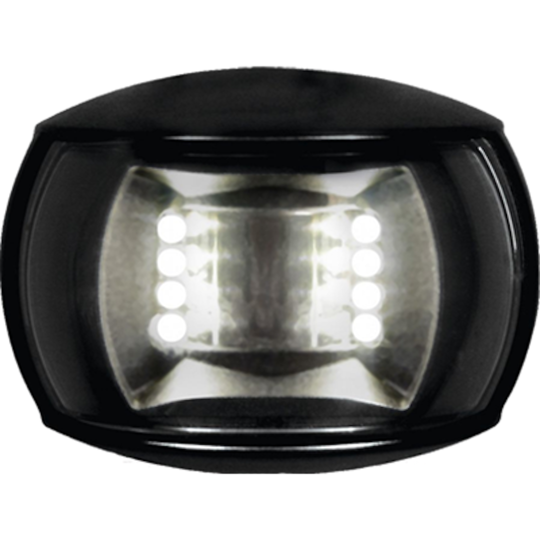 HELLA LIGHTS Nav Light LED Stern 2NM Black - Part #980520501
