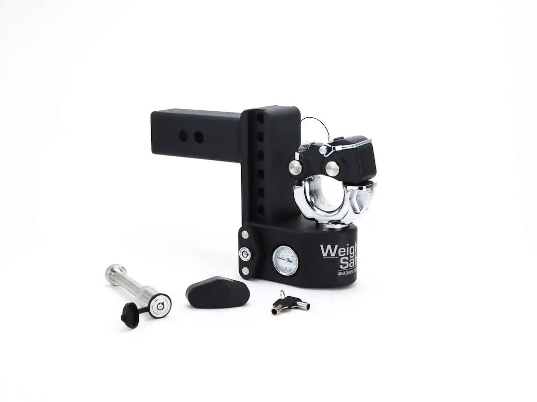 Weigh Safe Steel Drop Hitch with 2.5-inch Shank - 6-foot Drop for Heavy-Duty Towing