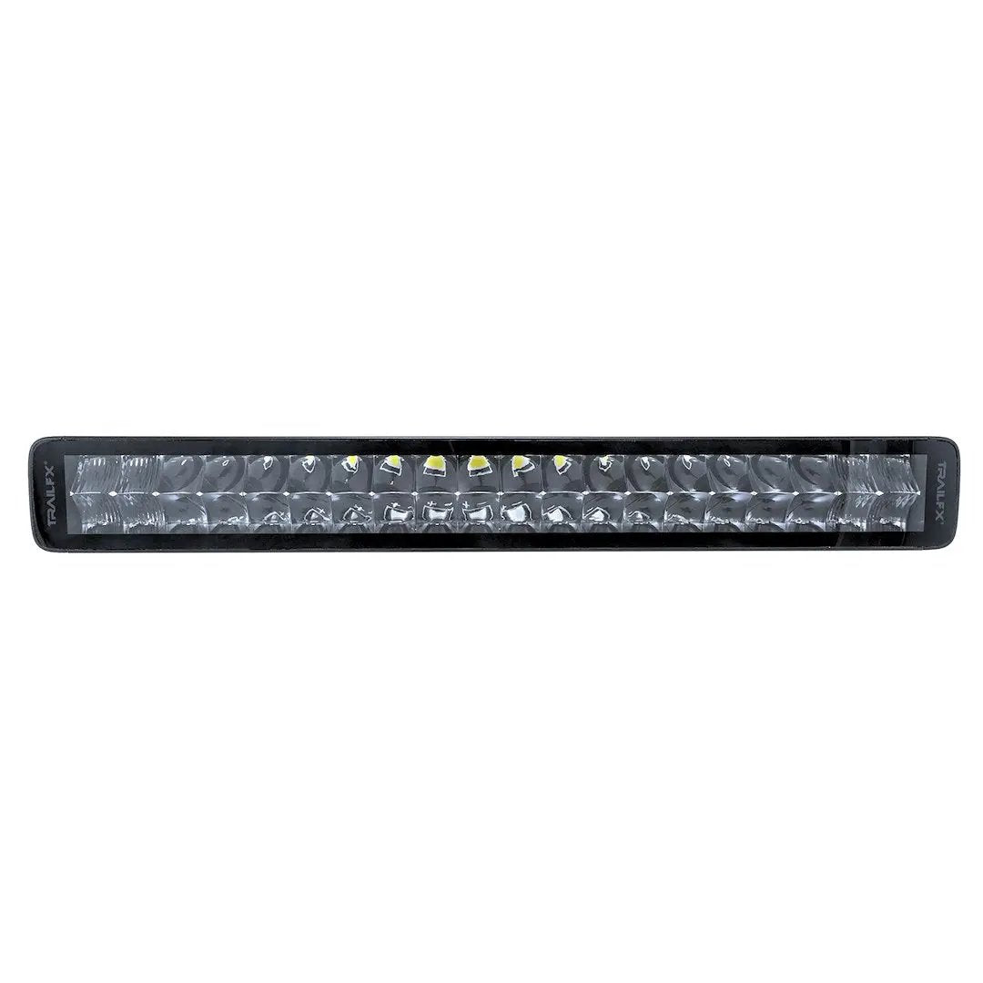TrailFX 20-inch Double Row LED Light Bar with Black Lens Cover - Model 20DRBKCM by TRAILFX