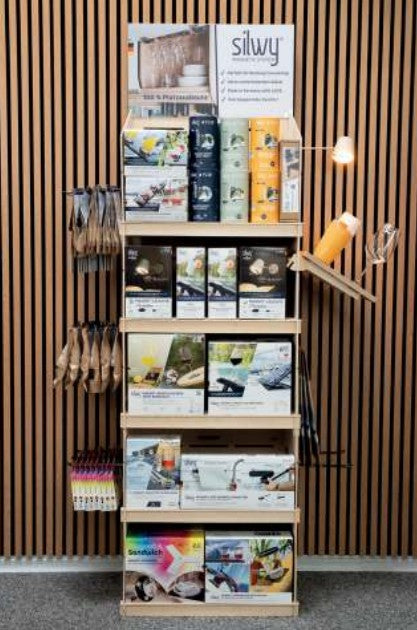SILWY MAGNET POSBD1 Floor Display for Retail Merchandising