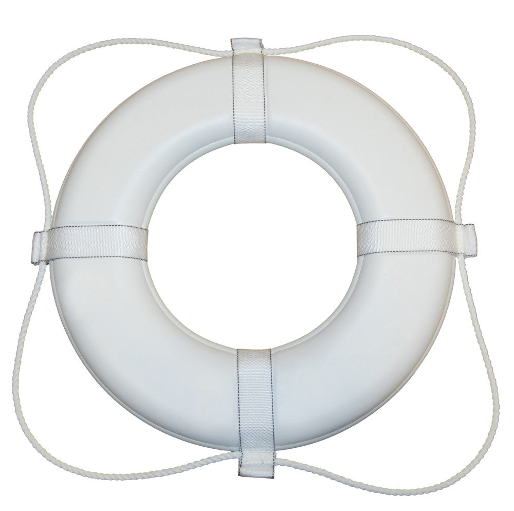 Taylor Made 30' White Foam Ring Buoy - Durable Marine Safety Equipment