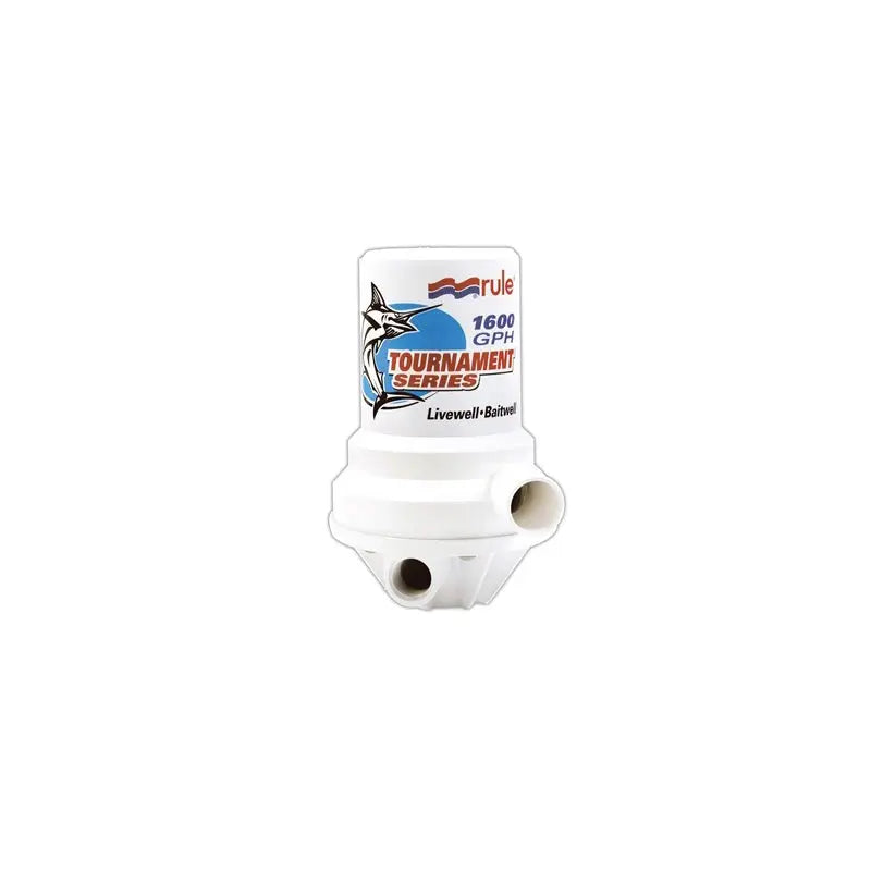 RULE 209FDP 12V Dual Port Pump - 16 Gallon per Minute Water Transfer Pump