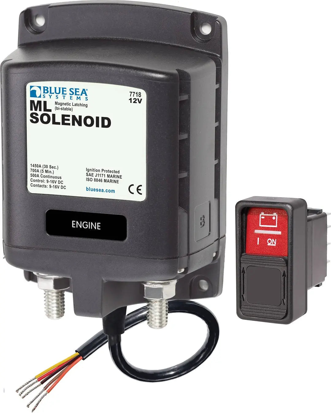 Blue Sea Systems Solenoid ML 12V (Part Number 7718BSS)