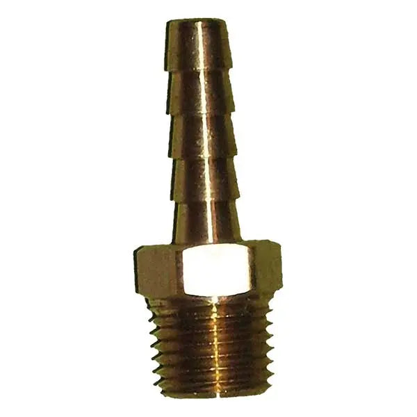 EMP Hose Barb 1/4 x 1/4 - Durable Metal Fitting for Fluid Connections
