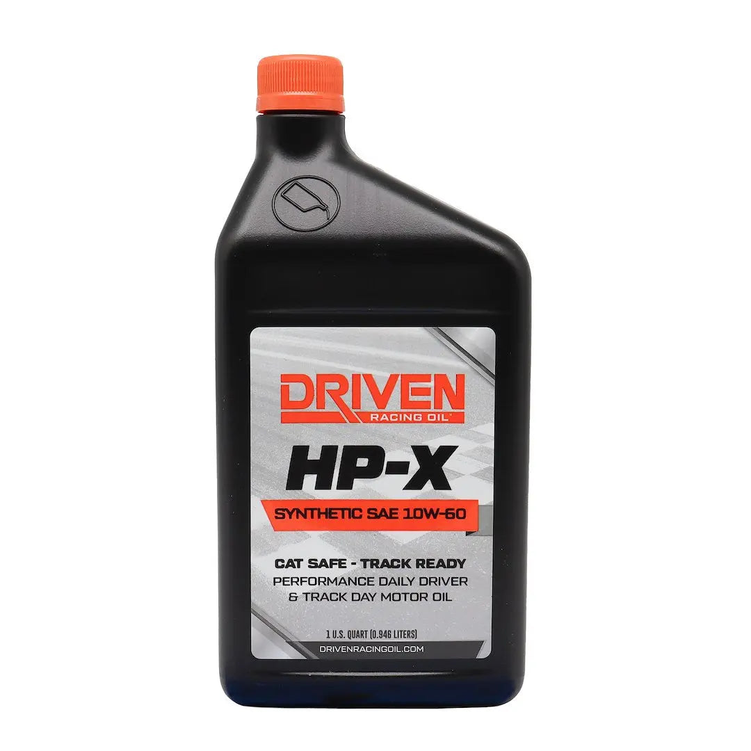 Driven Race HP-X 10W60 Motor Oil - High-Performance Synthetic Lubricant