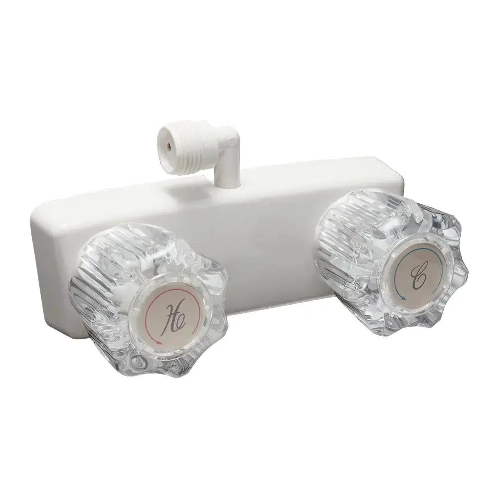 DURA FAUCET SA100A1WT RV Shower Faucet with 90-Degree Outlet by DURA FAUCET