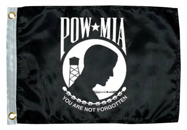 Taylor Made 12x18 POW/MIA Flag - Durable Outdoor American Flag for Patriot Decor