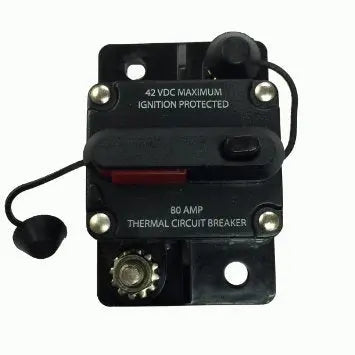 WIRTHCO Manual & Switchable 80 Amp Circuit Breaker (Part #31201)