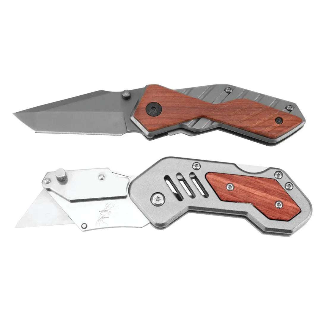 Perform Tool W9373 2-Piece Hybrid Handle Knife Set for Culinary Precision