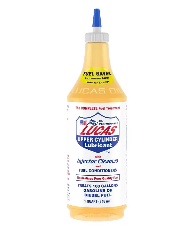 Lucas Oil Fuel Treatment Quart - Enhances Engine Performance and Fuel Efficiency